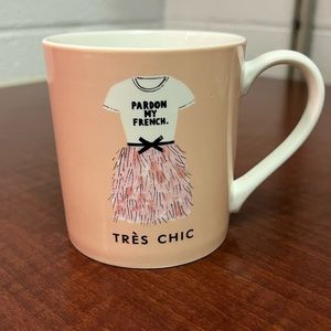NIB Kate Spade Pardon My French Lenox Mug